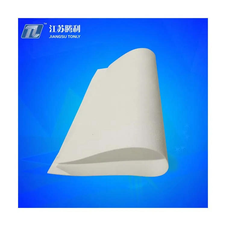 Промышленная алюминиевая керамическая волоконная бумага Tonly в рулоне для тепловой изоляции