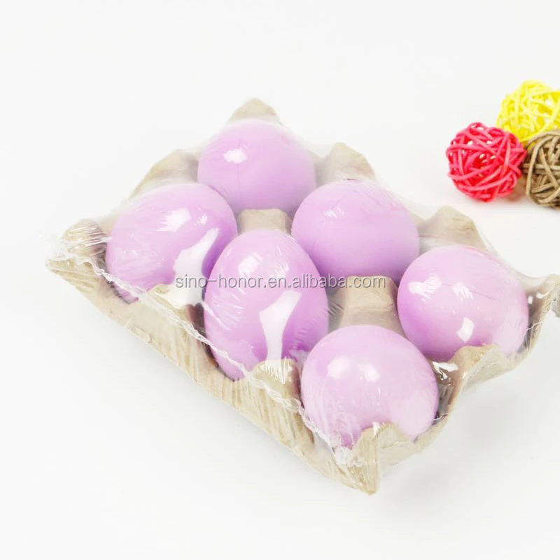 Wholesale Colorful Plastic Eggs Different Sizes Easter Eggs Festival eggs