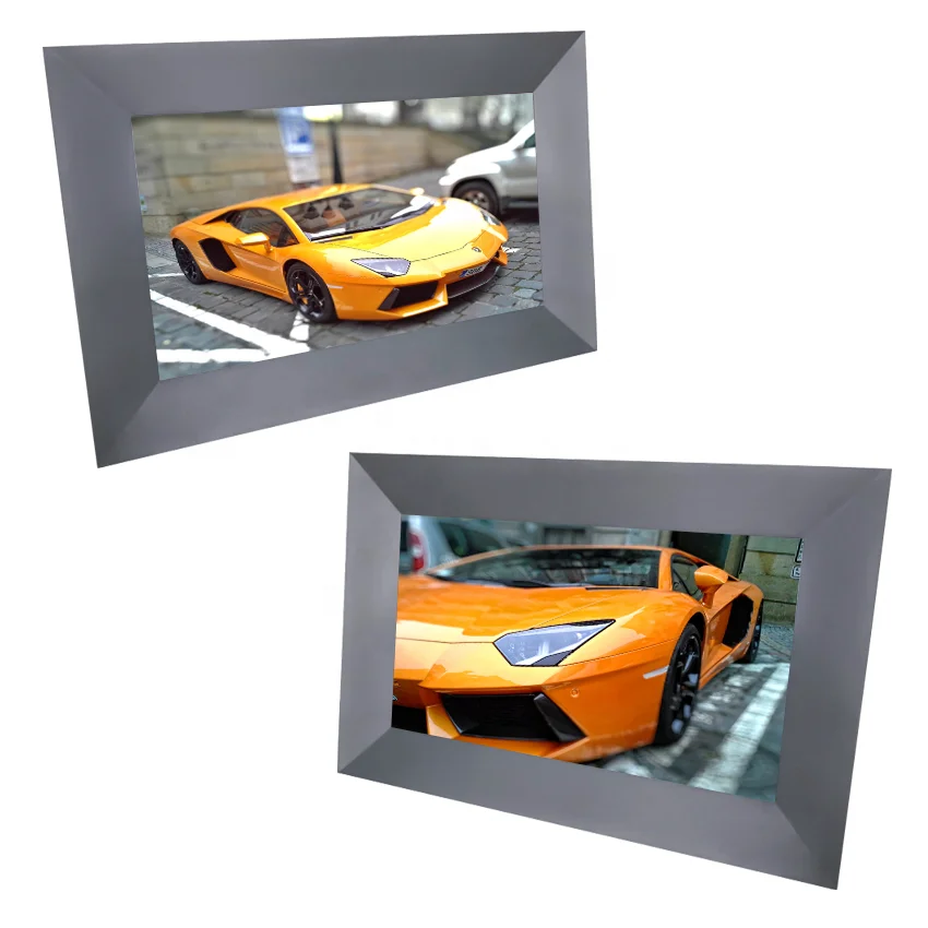 Acrylic digital photo frame with wifi english sexy pictures square mini digital 7 10 15 30 32 inch digital picture photo frame