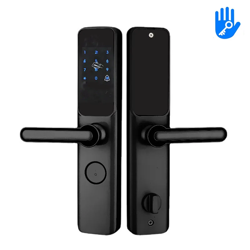 Popular hotel  smart lock  BLE APP smart door lock Intelligent Electric  Digital Handle Keyless TT Smart Lock