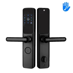 Popular hotel  smart lock  BLE APP smart door lock Intelligent Electric  Digital Handle Keyless TT Smart Lock