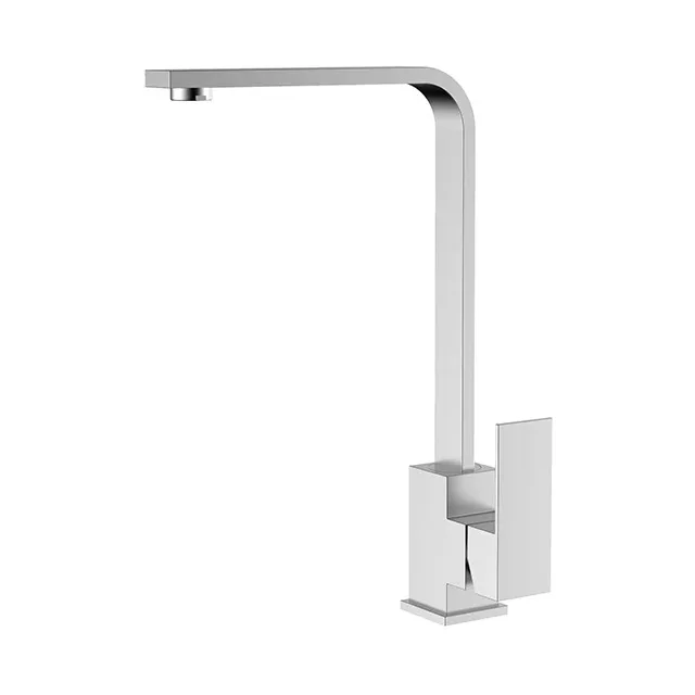304 stainless steel square black kitchen sink faucet