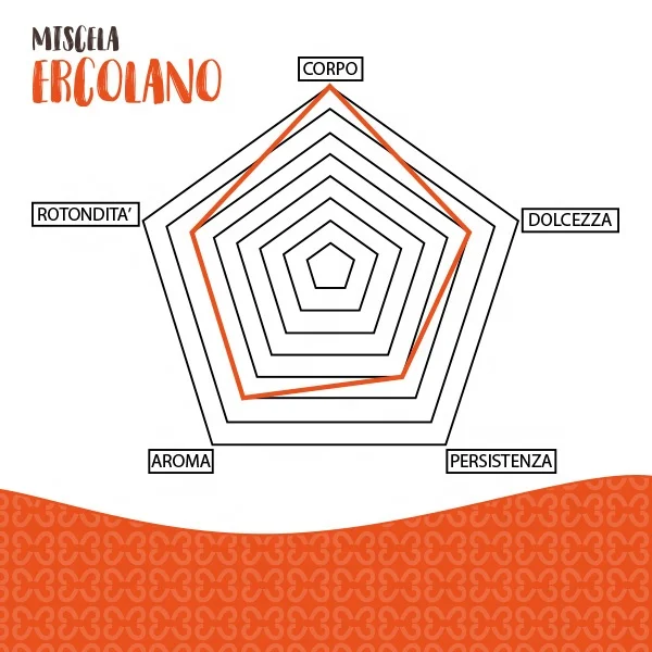 40 Ercolano Coffee A Modo Mio capsules compatible 30% Arabic 70% Robusta Made in Italy Selection GVERDI Italian food