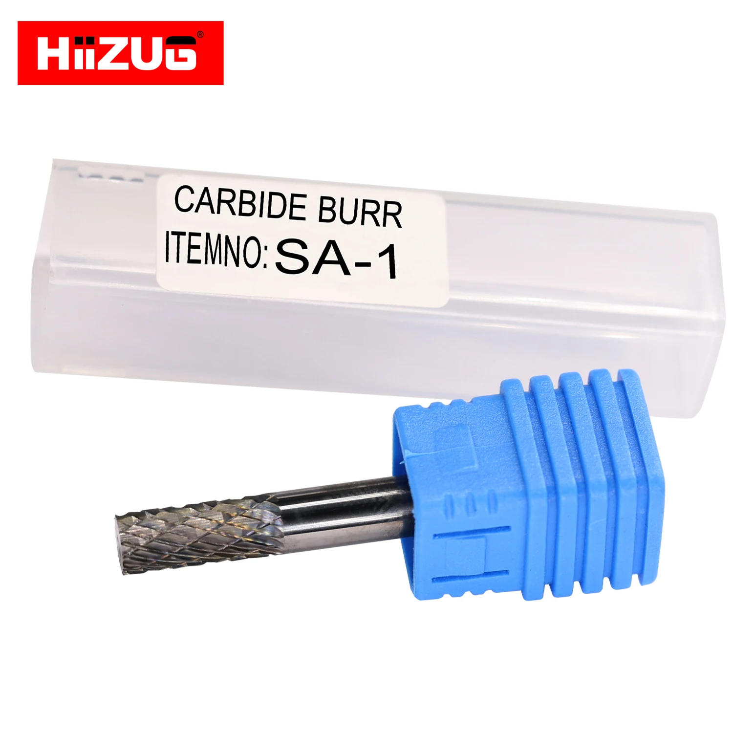 Tungsten Carbide Burr SA-1 Solid Carbide Rotary File Double Cut Cylinder Shape Power Grinder Bit for Milling Drilling Engraving