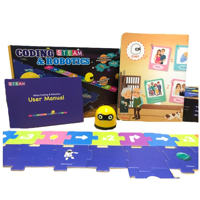 2022 New Products intelligent coding robot Non-screen STEM AI arduino educational robot humanoid smart toy robots for 3+ kid