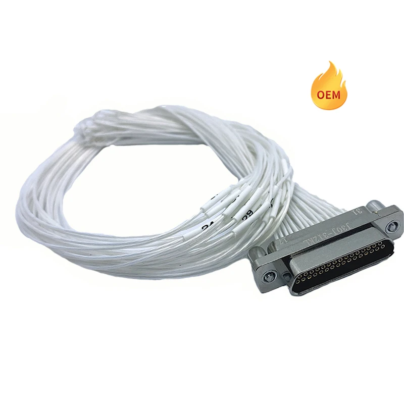 J30J Series Resistant Hermetic 31 Pin J30J Rectangular Sealed Mini Rectangular Connector