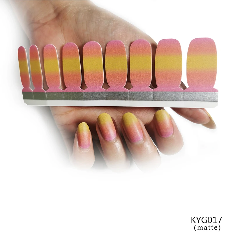 KIKILEE matte 100% real Nail polish wraps for buying online
