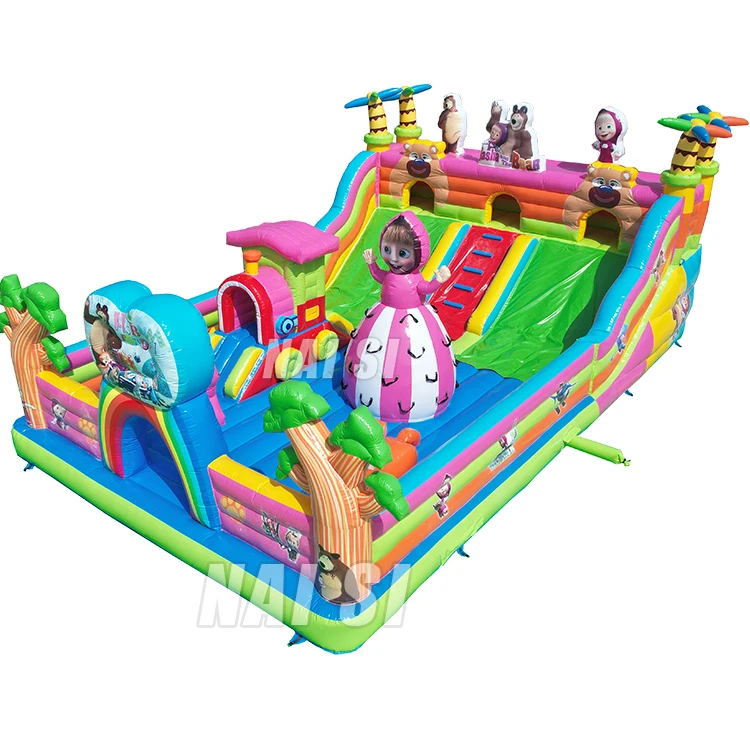 Large Children Inflatable Trampoline Castle For Kids From China