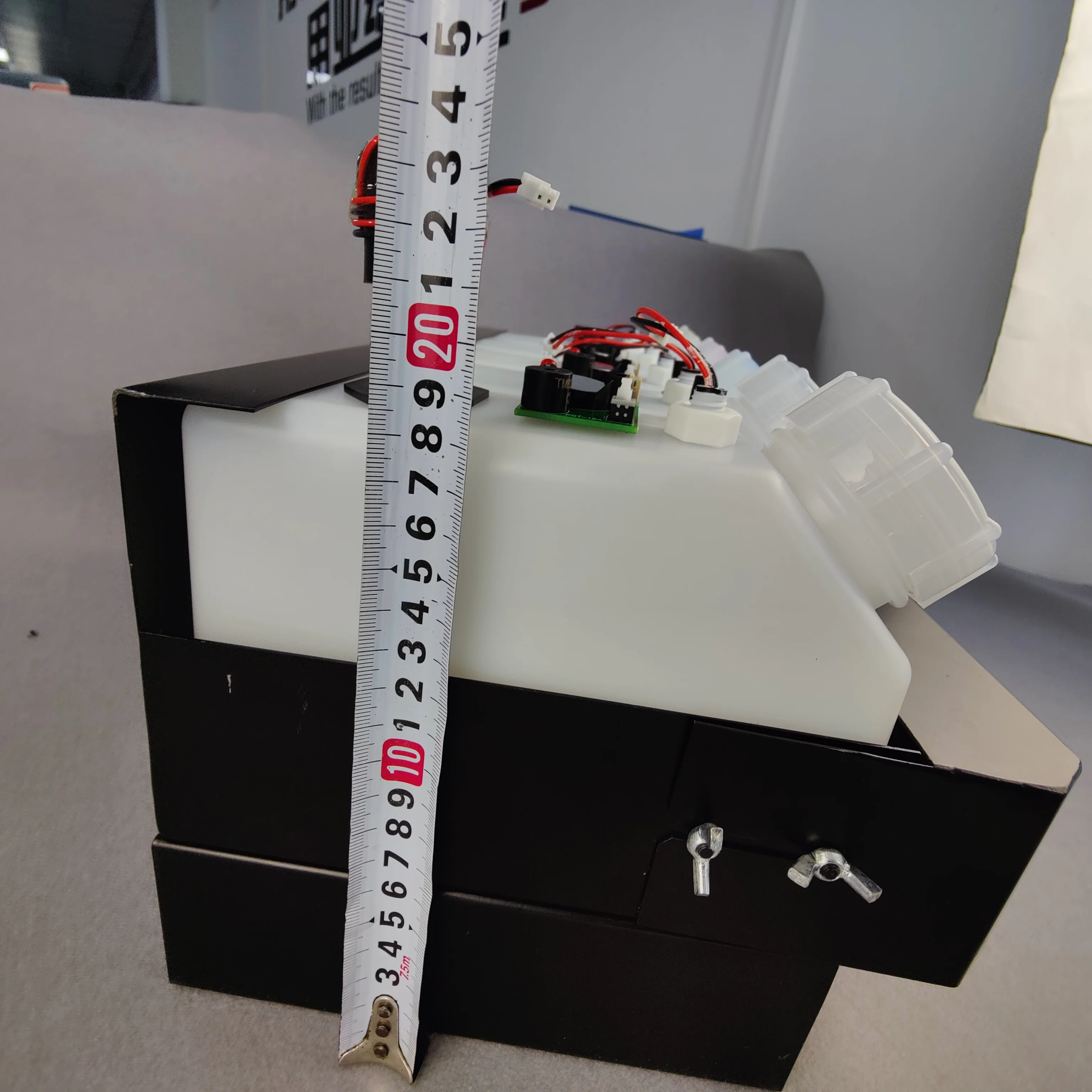 Letop 1.5L CMYKW 5 Colors Ink Cartridge Ciss Ink cartridge System with Stirring Motor