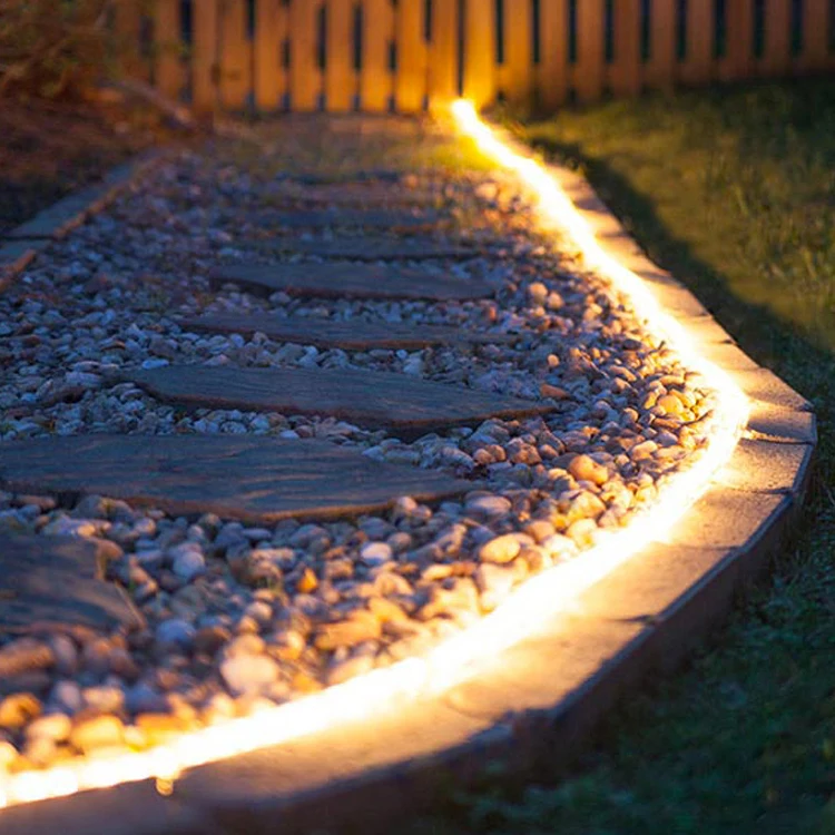 Hot Selling Wide Range Of Use High Brightness 14.4w Silicone Material Courtyard Garden Led Strip Light