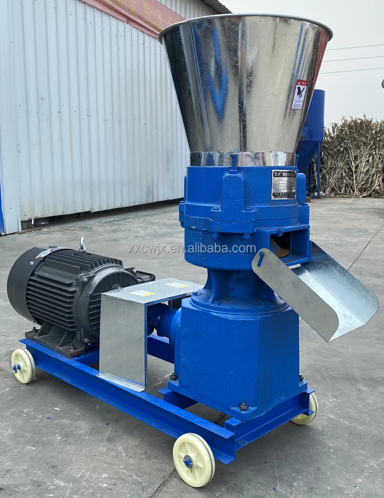 Mini Pelletizer Pelletizing Mill Feed Pellet Making Machine Price For Wood Animal Biomass Fish Poultry Chicken Grass