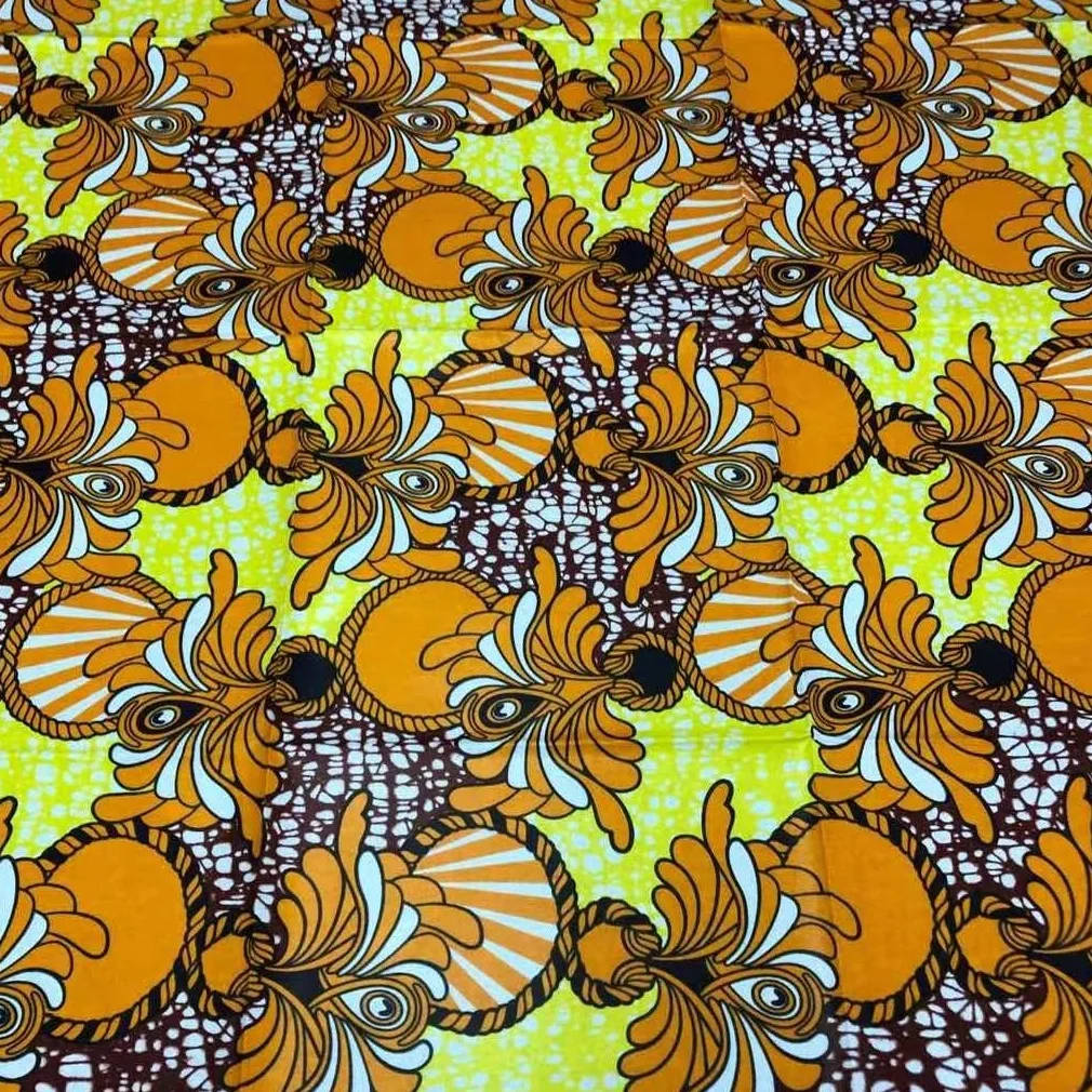 21S 100% Cotton java african fabrics printed fabrics african wax print for garment