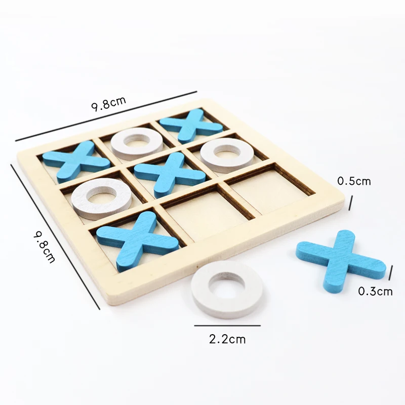 CE CPC Tic Tac Toe Лидер продаж детская деревянная головоломка родитель-ребенок Интерактивная настольная игра игрушки для обучения и головоломки