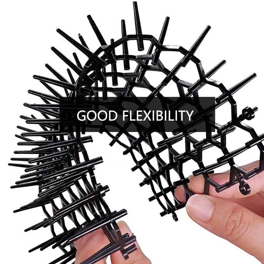 Customized design anti-pet stepping mat Cat Dog trap animal control Cat Scat Spike Mat