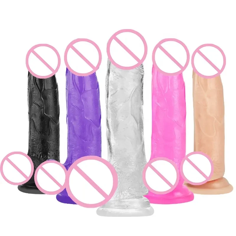 Best Selling Female Dildo Vibrator High Quality TPE Sex Toys For Men And Women Super Realistic Silicone Dildo