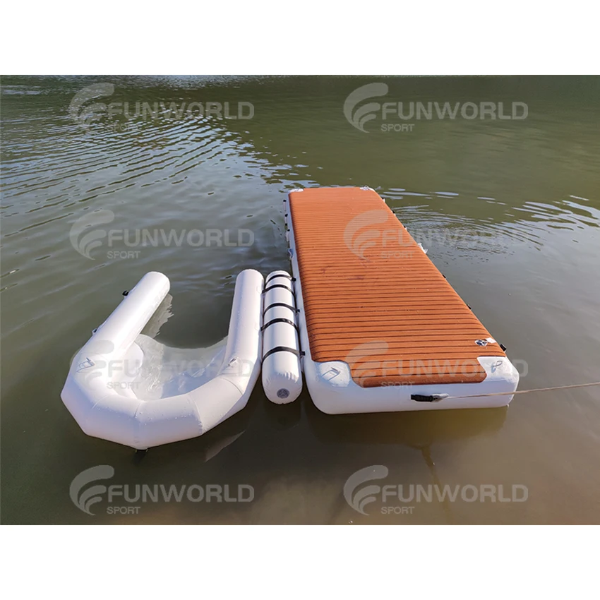 Factory direct OEM/ODM Design Leisure Drop Stitch Inflatable Floating Air Dock