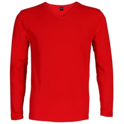 Breathable warm comfortable solid color organic cotton mens long underwear set