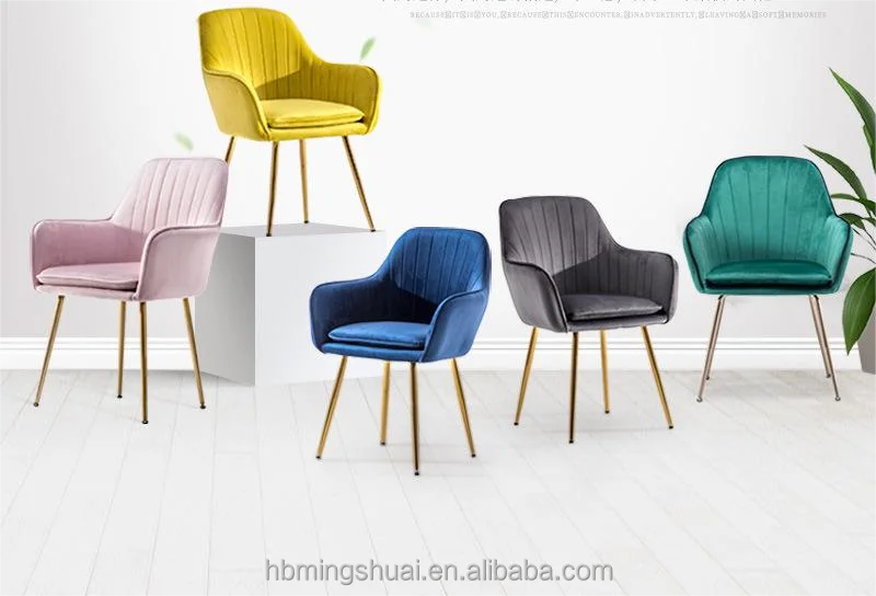 dining room chairs gold  metal legs oversized armchair yellow velvet luxury living room chair green armchair with rose gold legs