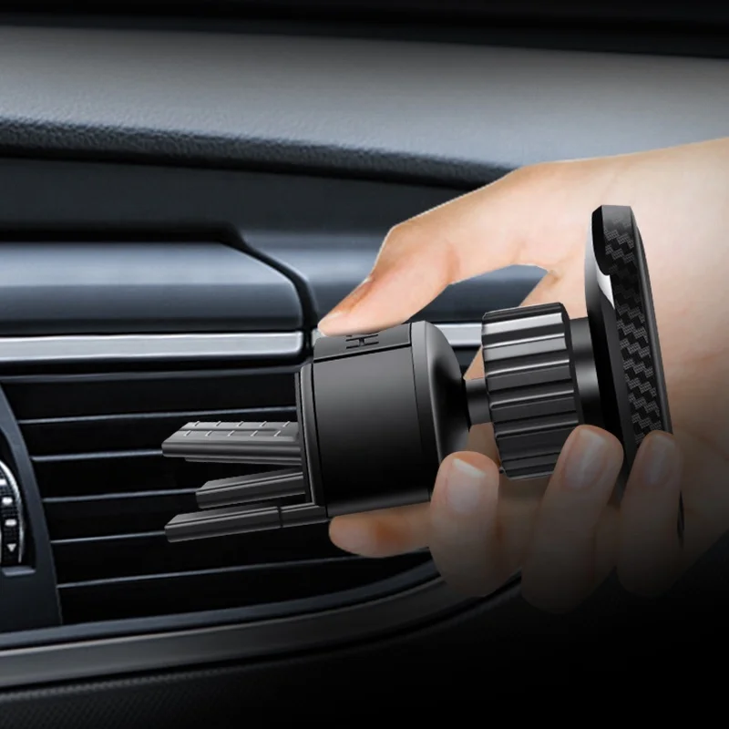 Magnetic Magnet CD Slot Universal Custom Logo Car Mount Handy Holder Air Vent Mount for Smartphones