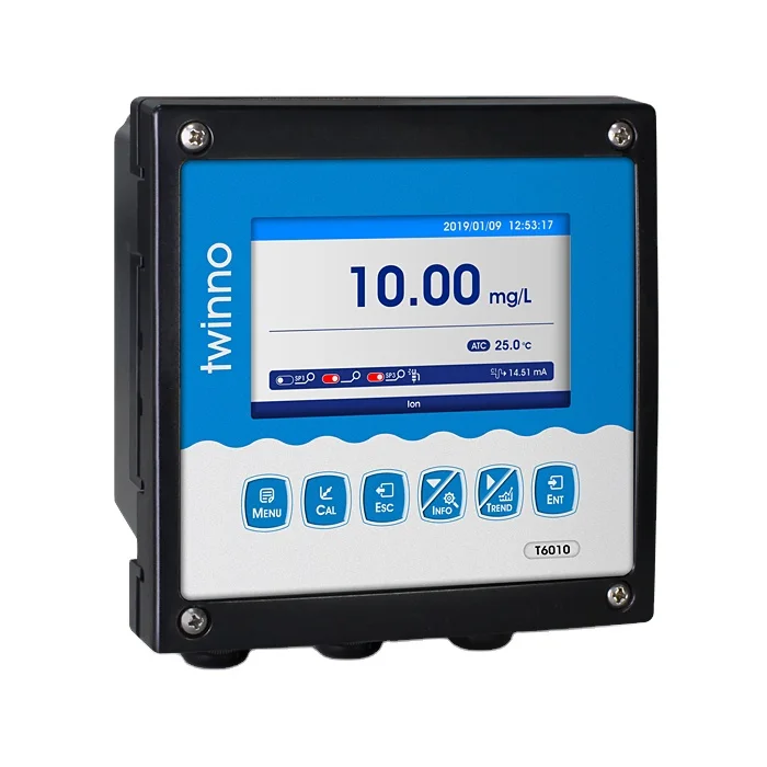 High Quality Online Ion Meter Water Quality Monitor Fluoride Ion Concentration Transmitter