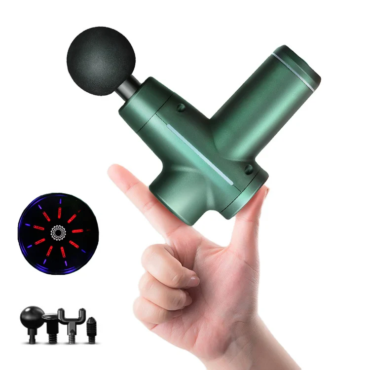 
 Новый дизайн, маленький спортивный беспроводной электронный усилитель вибрации, перкуссионная мини-ручка, массажный пистолет для глубоких мышц, Прямая поставка  