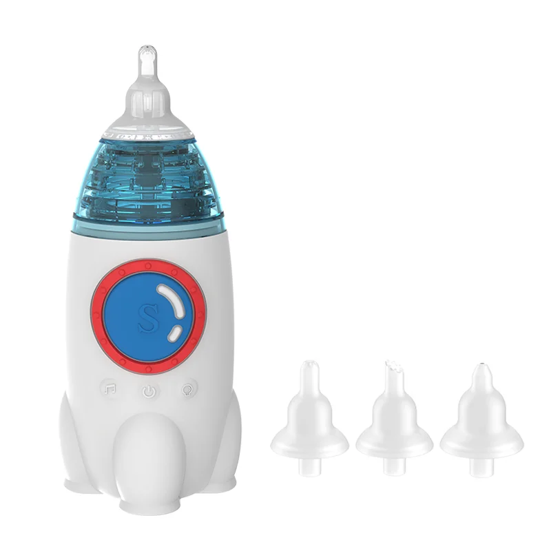 Детский Назальный аспиратор устройство для уборки носа Электрический с музыкой