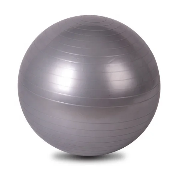 High Quality Eco-Friendly PVC Gym Fitness Ball round 45cm 55cm 65cm 75cm 85cm Yoga Pilates Exercise Ball with Custom Logo