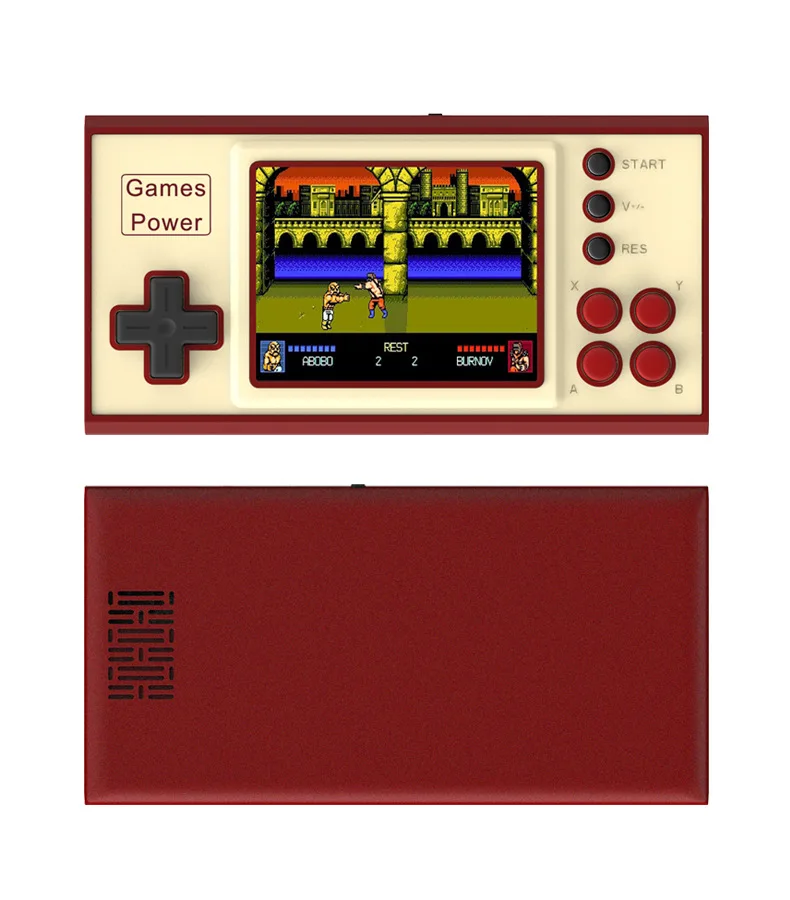 New Retro Handheld Classic Game Console Pocket 3.5 Inch HD Screen K30 Retro Two player Battle 500 in 1 AV Output Game Player