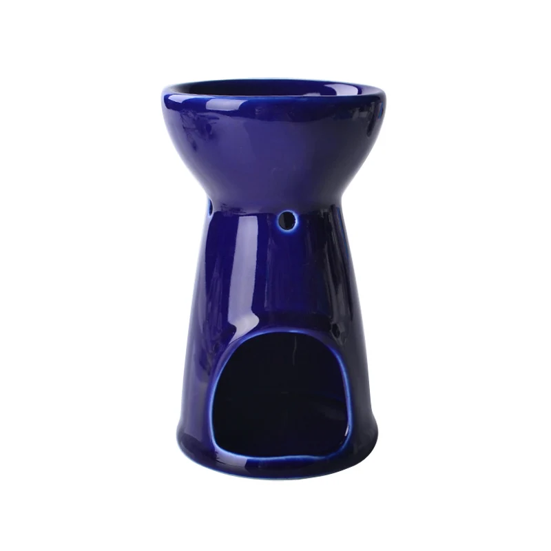 Tall ceramic candle warmer Multiple Solid Colors essential oil burner candle Customised lamp candle warmer