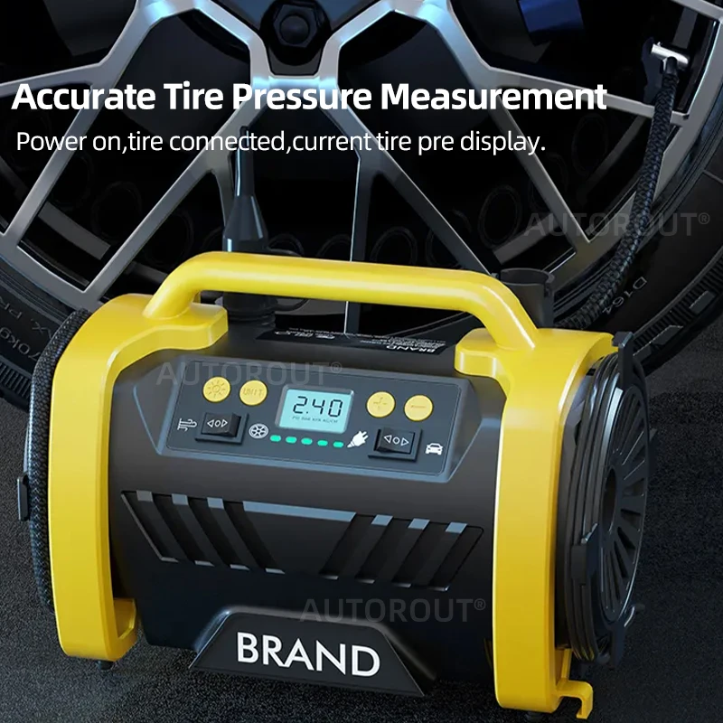 Wireless dc12v 150psi  Mini Car Tyre Electric Portable Air Pump Air Compressor