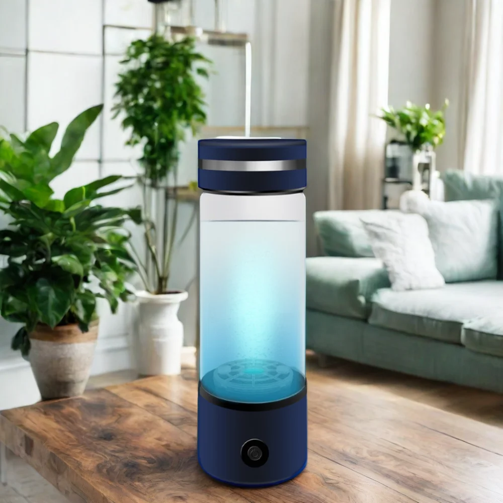 Portable Hydrogen Water Generator Water Bottle 330ML Fast Electrolysis High H2 Concentration Hydrogen Water Bottle Spe Pem