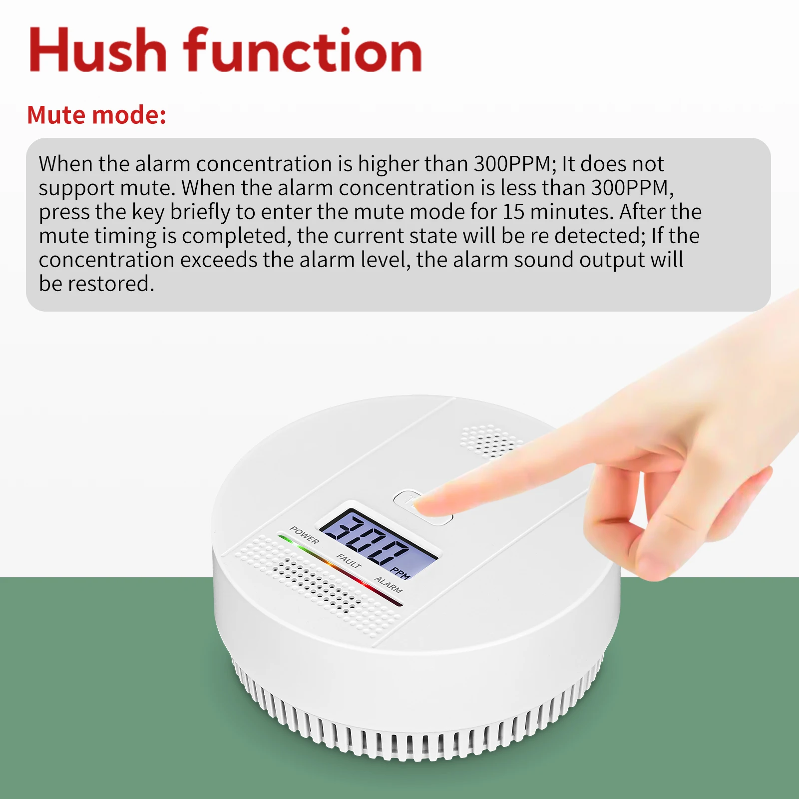 OEM Manufacturing Carbon Monoxide Device Carbon Monoxide Sensors Detector EN50291