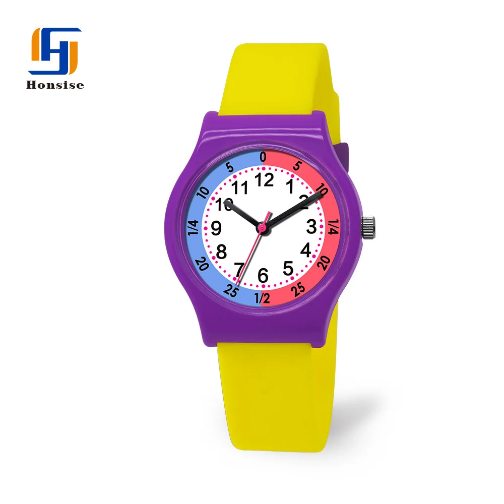 Armbanduhr Hot Sale Promotional Custom Silicone Strap Quartz Hand Watch Gifts For Kid Children Quartz Watch