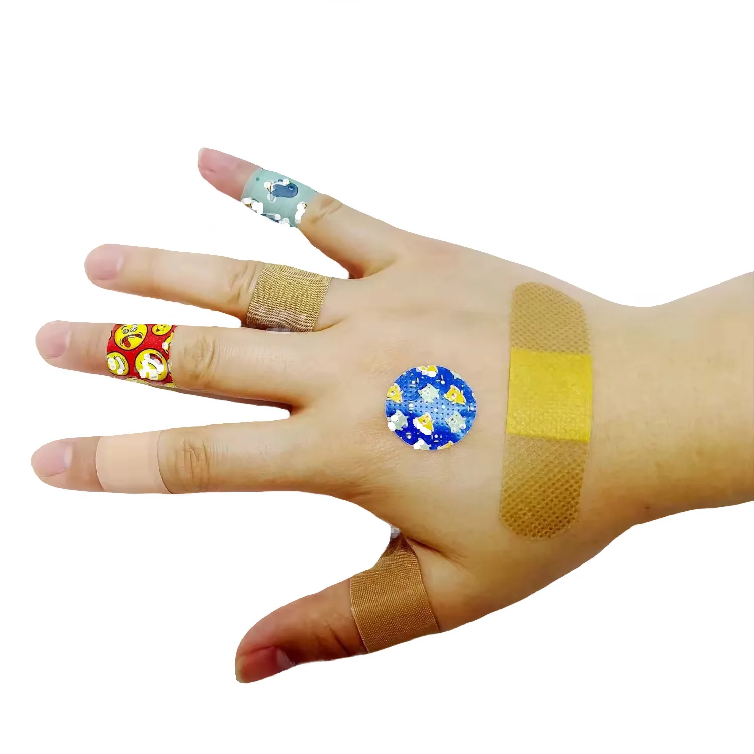 Unimaster Custom Cute Finger Wound Plaster Breathable Band-aid Custom Band Aid Manufacturer