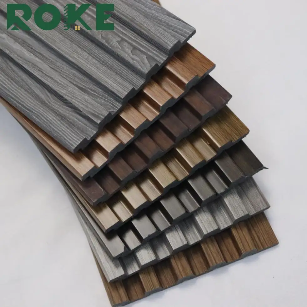 ROKE cheap price interior construction ps material wall panel wall panel design
