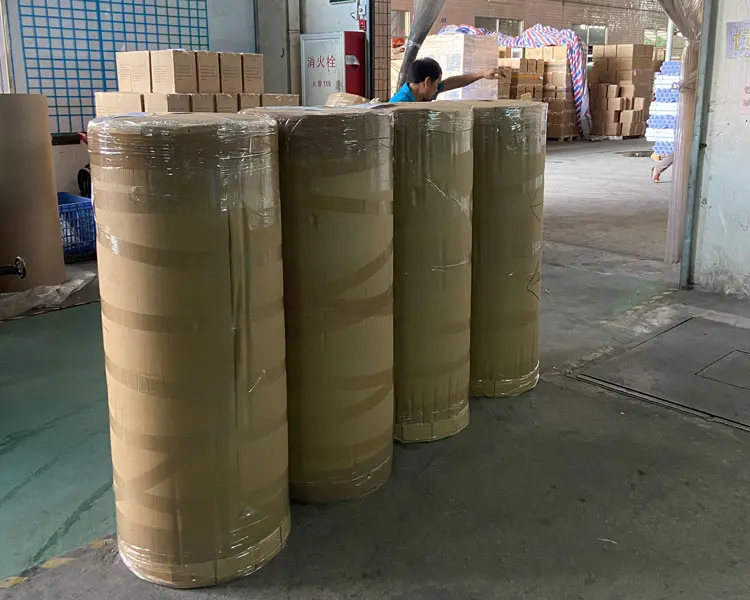 TOYO 980mm 1000mm 1280mm Width Adhesive Tape Jumbo Roll  BOPP China Manufacturer