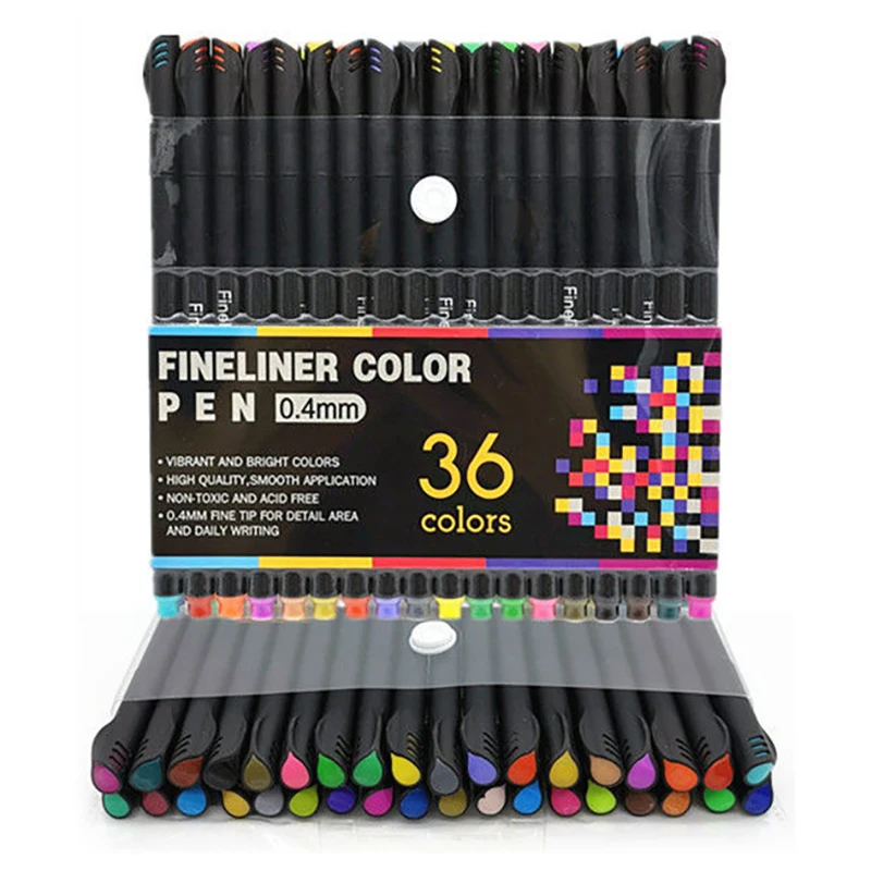 Fine Marker Point Fineliner Stylo De Course Line Drawing Pen Multicolor Stroke Pen Feiner Marker