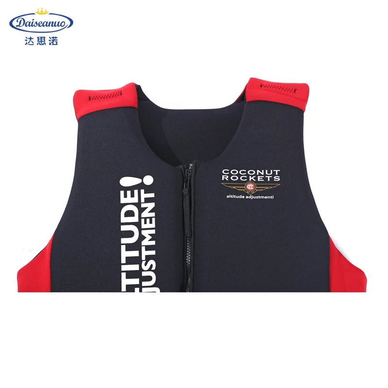 OEM/ODM Diving fabrics neoprene life jacket with EPE foam for kayak surfing swimming