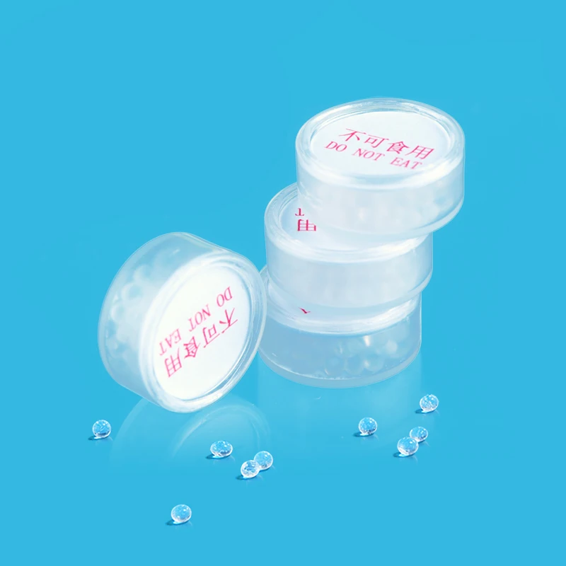 GMP approved DMF free Silica Gel Sachet/Plastic Container  Medical Desiccant