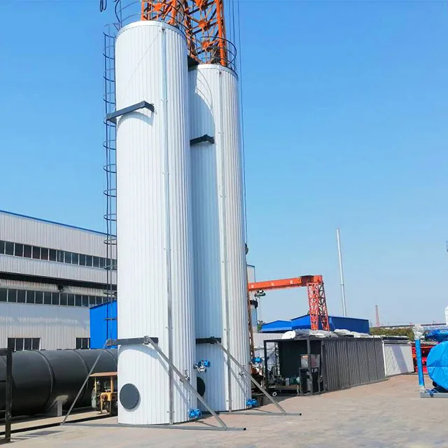 Vertical asphalt tank equipment, bitumen storage tank