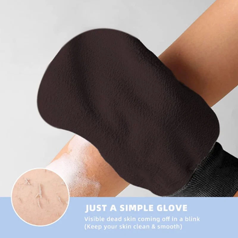 Hot Selling Tan Removal Mitt Trendy Mitts Turkish Bath Exfoliating Mitt