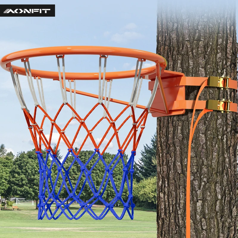 Custom Over the Door Mini Basketball Hoop with Ball and Breakaway Spring Rim