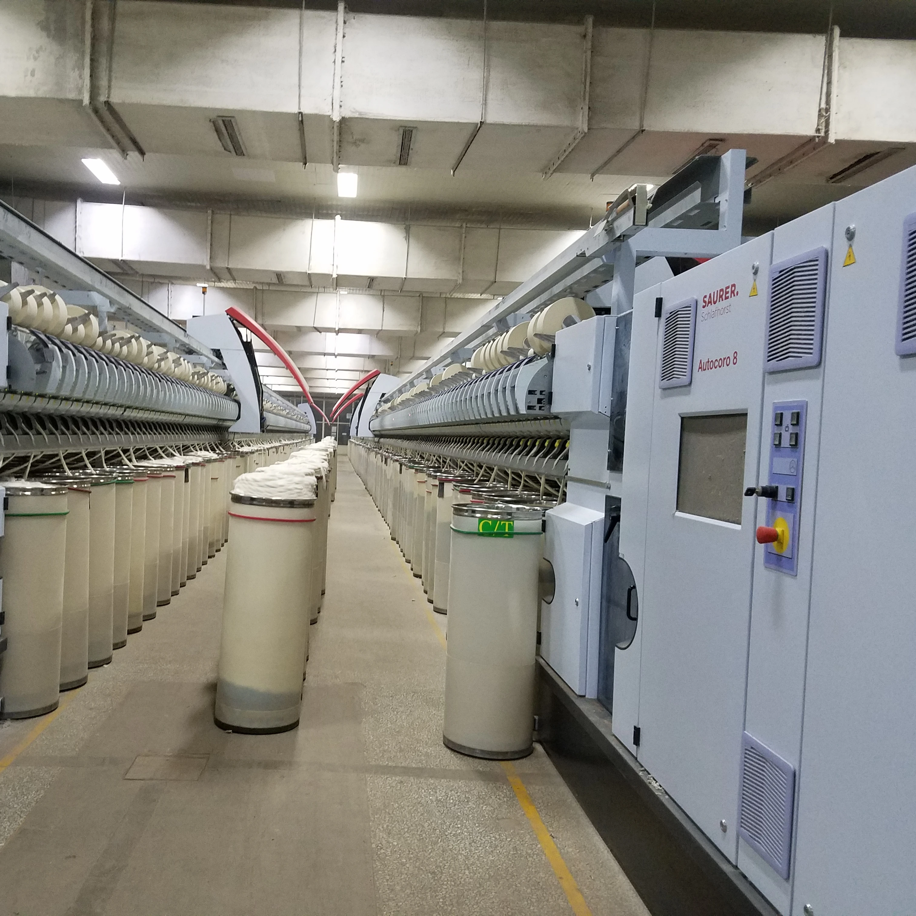 USED    SCHLAFHORST AUTOCORO 8 OPEN END MACHINE