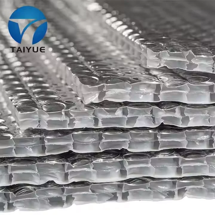 Double Bubble Reflective Foil Insulation 6mm Thickness Aluminum Foil Radiant Barrier Wrap Warehouse Thermal Insulation Sheet