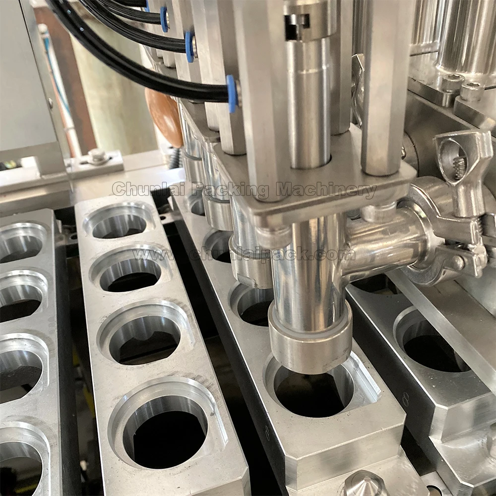 Paste Puree Cream BG60A-4C Automatic Mashed Potatoes Packing Cup Filling and Sealing Machine