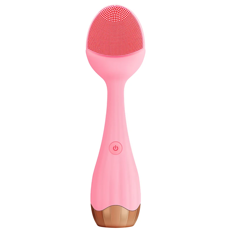 
Beauty Care Deep Cleansing Anti-aging Facial Massage Electric Sonic Silicone Facial Cleansing Brush 