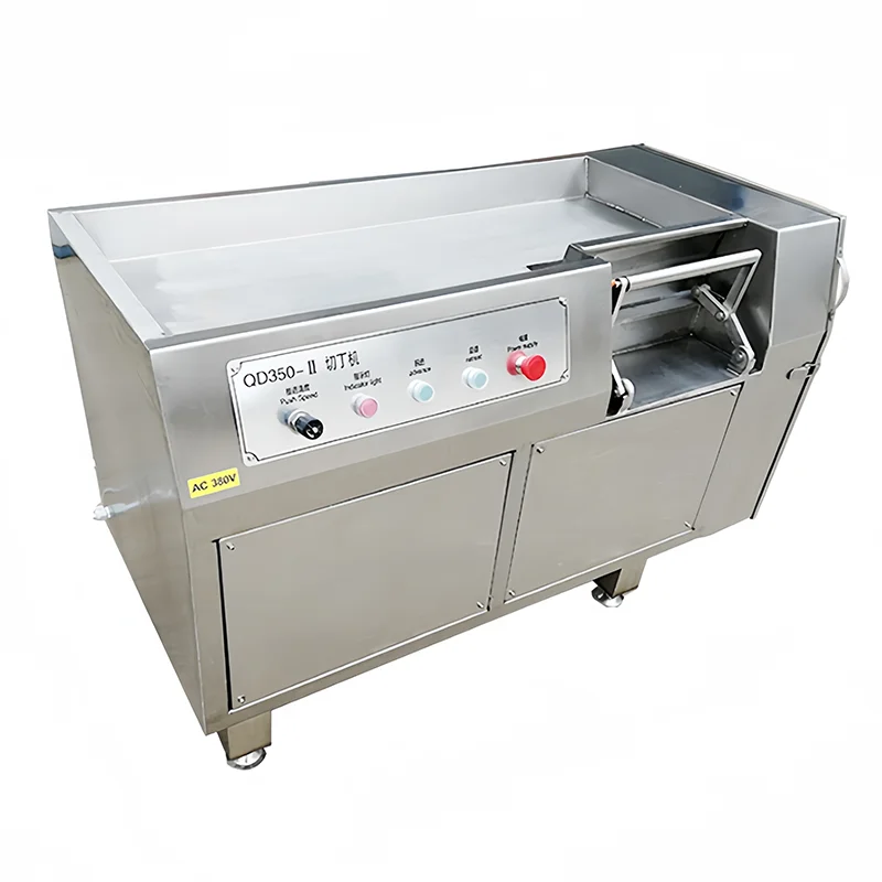Industrial Frozen Meat Cube Cutting Machine For Cutting Meat Into Cubes