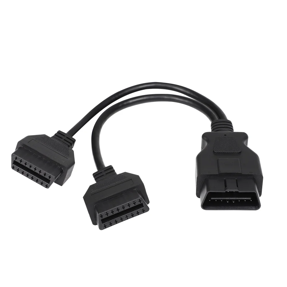  Адаптер OBDII 16P + байонетное крепление F соединитель типа AB