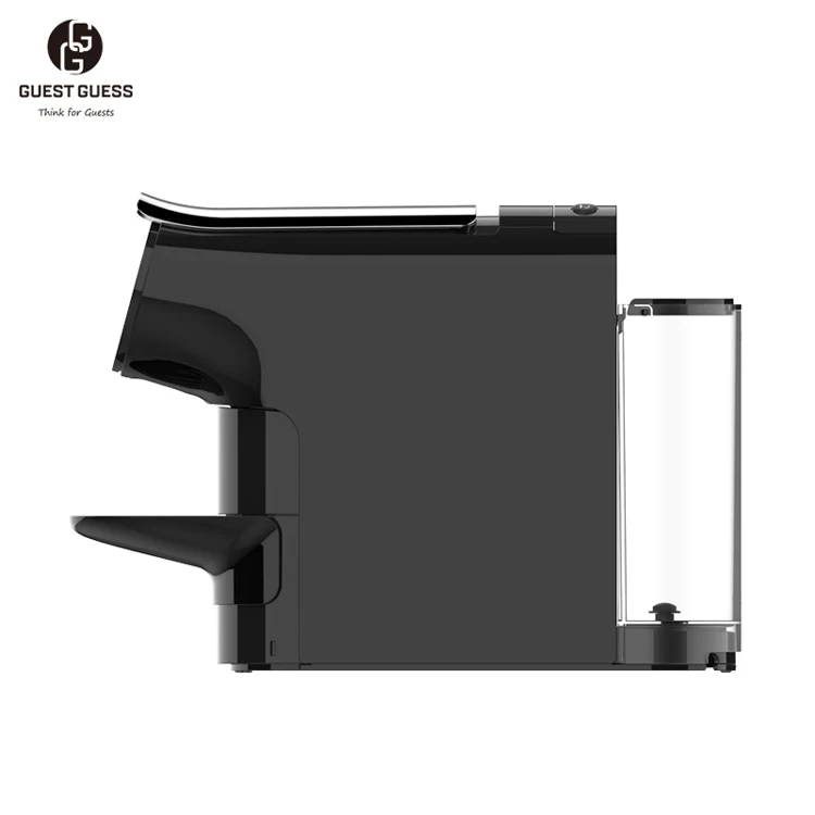 OEM Customized Wholesale Hotel Room Eco-Friendly Adjustable Drip Tray Espresso Capsule Coffee Making Machine
