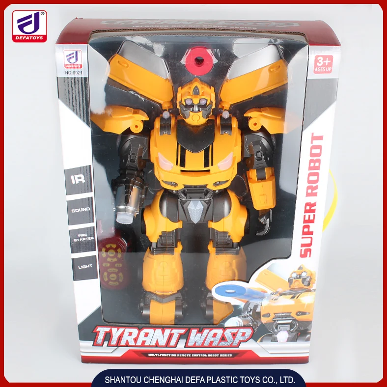 DF 2021 tyrant wasp launch flying robot educational electric toys for boy dancing robot best selling products shantou toys
